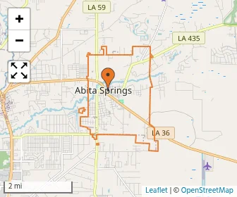 Area schools map